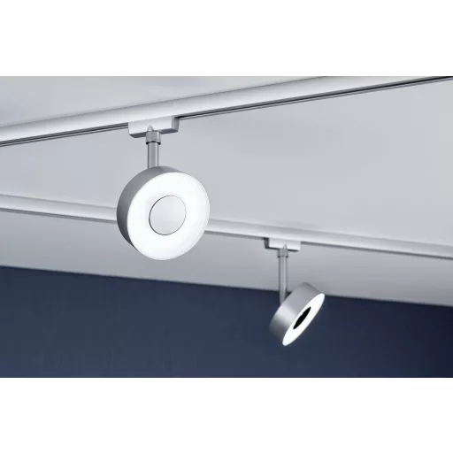 Paulmann Spot Circle Nagyfeszültségű sínrendszer lámpa URail 5 W LED Króm (matt)