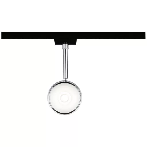 Paulmann Spot Capsule Nagyfeszültségű sínrendszer lámpa URail Fixen beépített LED-es 6 W LED Fekete (matt), Króm