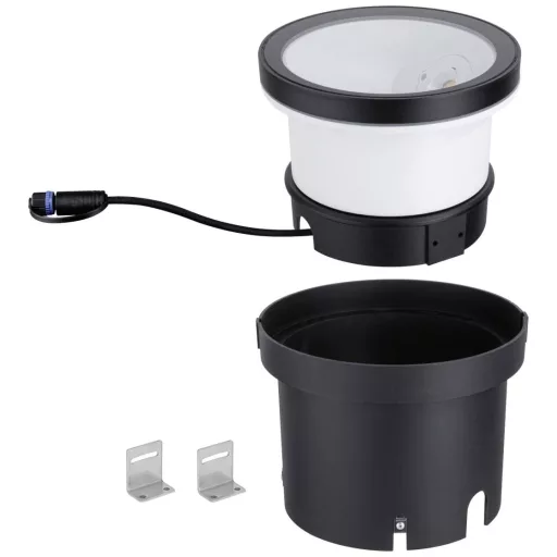 Paulmann EBL Wallwasher 94669 Világításrendszer, Plug & Shine LED padló felszerelhető lámpa LED Melegfehér Antracit