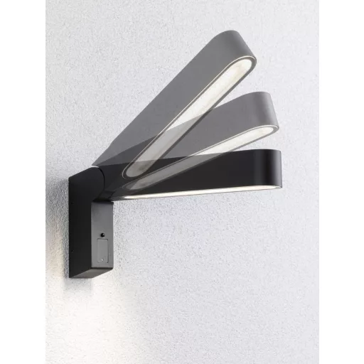 Paulmann House ITO vertikal 94549 Világításrendszer GEV - világítás a kertben LED-es fali lámpa LED 6 W Melegfehér Antracit