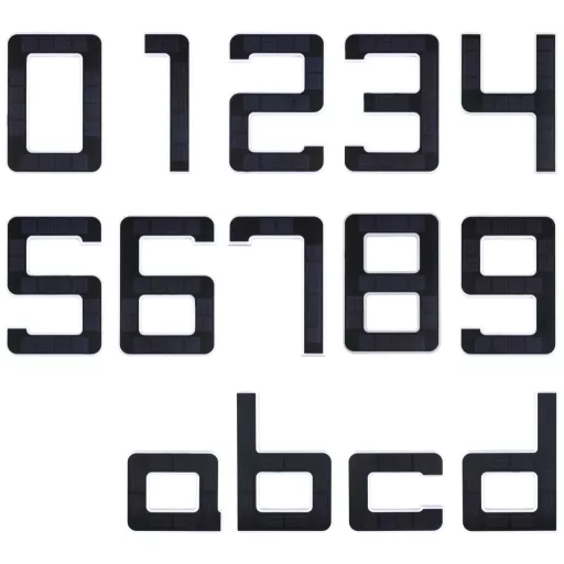 Paulmann 94650 Solar Hausnummer a Napelemes házszám megvilágítás EEK: A (A - G) Melegfehér Fekete