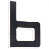   Paulmann 94651 Solar Hausnummer b Napelemes házszám megvilágítás EEK: G (A - G) Melegfehér Fekete