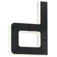   Paulmann 94653 Solar Hausnummer d Napelemes házszám megvilágítás Melegfehér Fekete