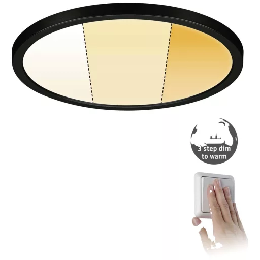 Paulmann 93102 Areo VariFit LED-es beépíthető lámpa LED 16 W Fekete