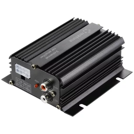 Renkforce RF-CMP-202 2 csatornás végfok 100 W Bluetooth®-/USB hanglejátszás, Hangerő-/basszus-/magasság szabályozás