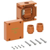   Spelsberg 86228201 Leágaztató doboz (H x Sz x Ma) 115 x 93 x 115 mm Narancs IP66 1 db