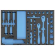   Hazet 163-329L 163-329L Habanyag betét (H x Sz) 519 mm x 342 mm