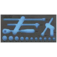   Hazet 163-334L 163-334L Habanyag betét (H x Sz) 342 mm x 172 mm