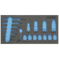   Hazet 163-336L 163-336L Habanyag betét (H x Sz) 342 mm x 172 mm