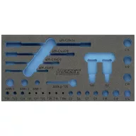   Hazet 163-345L 163-345L Habanyag betét (H x Sz) 342 mm x 172 mm