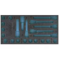   Hazet 163-492L 163-492L Habanyag betét (H x Sz) 342 mm x 172 mm