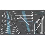   Hazet 163-507/45 163-507/45 Racsnis csavarkulcs készlet Kulcsszélesség (metrikus) 6 - 24 mm