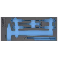   Hazet 163-510L 163-510L Habanyag betét (H x Sz) 172 mm x 392 mm