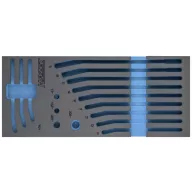   Hazet 163-515L 163-515L Habanyag betét (H x Sz) 172 mm x 392 mm