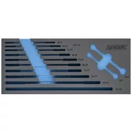   Hazet 163-519L 163-519L Habanyag betét (H x Sz) 172 mm x 392 mm