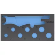   Hazet 163-529L 163-529L Habanyag betét (H x Sz) 342 mm x 172 mm