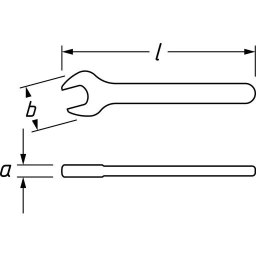 Egyoldalas villáskulcsok Hazet 450KV-24