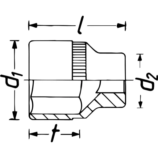 Hazet 2561-10 Turbófeltöltő dugókulcs betét