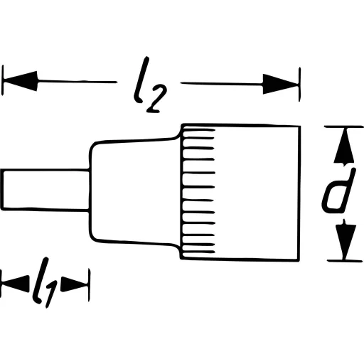 Hazet 918KV-10 918KV-10 Hosszabbító Meghajtás (csavarhúzó) 1/2 (12,5 mm) 264 mm 1 db