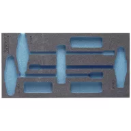   Hazet 163-122L 163-122L Habanyag betét (H x Sz) 342 mm x 172 mm