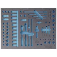   Hazet 163-139L 163-139L Habanyag betét (H x Sz) 519 mm x 392 mm