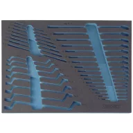   Hazet 163-140L 163-140L Habanyag betét (H x Sz) 519 mm x 392 mm