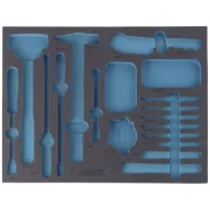   Hazet 163-143L 163-143L Habanyag betét (H x Sz) 519 mm x 392 mm