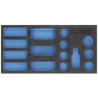   Hazet 163-463L 163-463L Habanyag betét (H x Sz) 342 mm x 172 mm