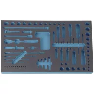   Hazet 163-53L 163-53L Habanyag betét (H x Sz) 519 mm x 342 mm