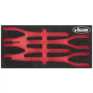   Vigor V4995-L V4995-L Habanyag betét (H x Sz) 393 mm x 188 mm