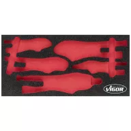   Vigor V5004-L V5004-L Habanyag betét (H x Sz) 393 mm x 188 mm