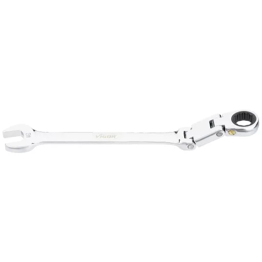 Vigor V6752-18 V6752-18 Csuklós gyűrűs villáskulcs Kulcsszélesség (metrikus) 18 mm