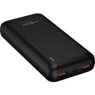   Powerbank 20000 mAh lítium-ion, USB-A/USB-C, fekete, Ansmann PB320PD