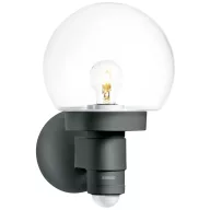  Steinel AUSSENLEUCHTE L 115 S ANT 059880 Kültéri fali lámpa mozgásérzékelővel LED E27 60 W Antracit szürke
