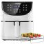 Cosori CP158-AF-RXW Forrólevegős fritőz 5.5 l 1700 W Tapadásmentes bevonat, BPA mentes, Kijelzővel, Időzítő funkció, Túlhevülés elleni védelem Fehér