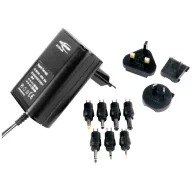  Ansmann 5311123 Dugasztápegység, beállítható 3 V/DC, 4.5 V/DC, 5 V/DC, 6 V/DC, 7.5 V/DC, 9 V/DC, 12 V/DC 1500 mA 18 W