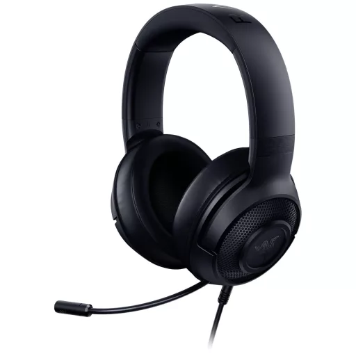 RAZER Kraken X Lite Over Ear headset Vezetékes Stereo Fekete Hangerő szabályozás Gamer