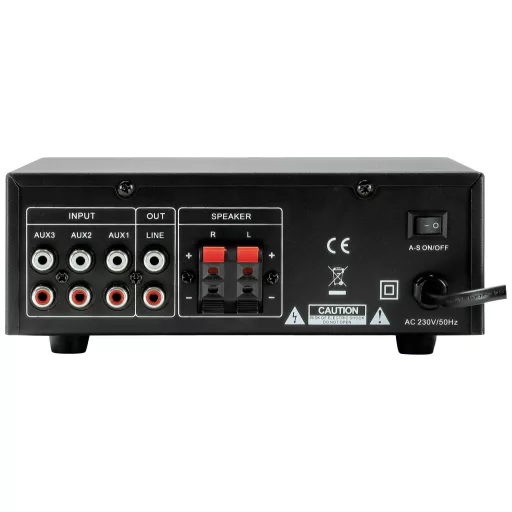 Dynavox Sztereo erősítő x Ezüst