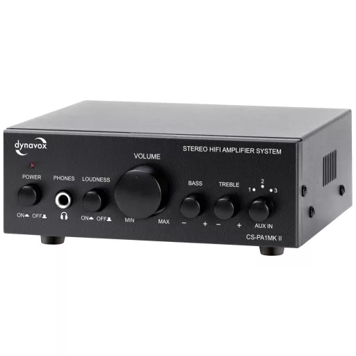 Dynavox Sztereo erősítő x Fekete