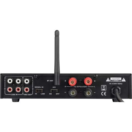 Dynavox ESA-18 MK BT Sztereo erősítő 2 x 75 W Ezüst