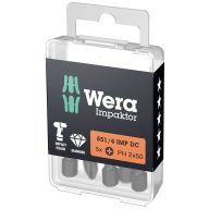 Wera 05057657001 Kereszthornyú bit 3 F 6.3 5 db