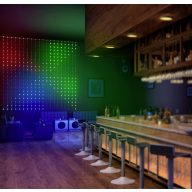   Sygonix Fényfüggöny Beltérre 230 V/50 Hz 400 RGB Appal vezérelhető, Színváltással, dimmelhető, vibráló effekt, időzítővel