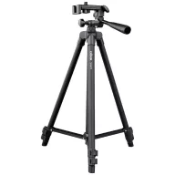   DÖRR Smarty Háromlábú állvány 1/4 col Munkamagasság=40.5 - 112 cm Fekete Okostelefon-tartóval, Táskával