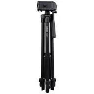   DÖRR Smarty Háromlábú állvány 1/4 col Munkamagasság=40.5 - 112 cm Fekete Okostelefon-tartóval, Táskával