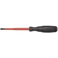   Intercable Schroevendraaier kruiskop PH2x100 SLIM VDE 1000V 13022 VDE Kereszthornyú csavarhúzó PH 2 Penge hossz: 100 mm