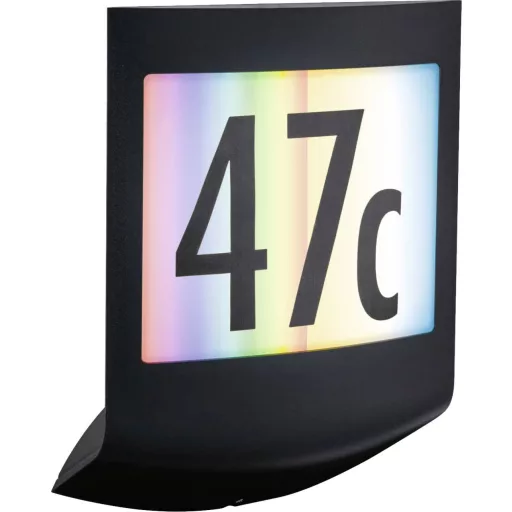 Paulmann Padea 94513 LED-es házszám világítás 8.2 W Antracit