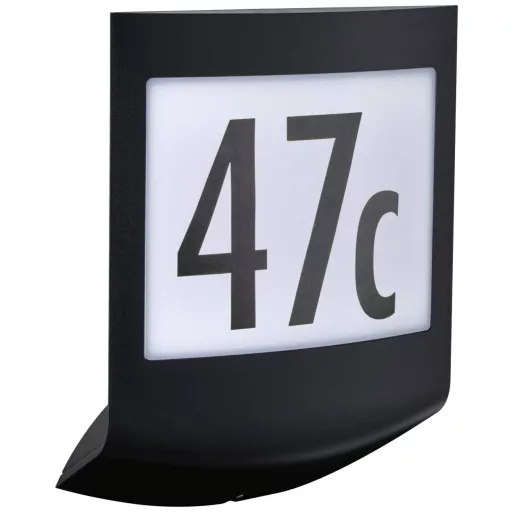 Paulmann Padea 94513 LED-es házszám világítás 8.2 W Antracit