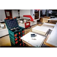   Metabo metaBOX 118 Organizer 626897000 Gép hordtáska ABS Zöld, Fekete (Sz x Ma x Mé) 396 x 118 x 296 mm
