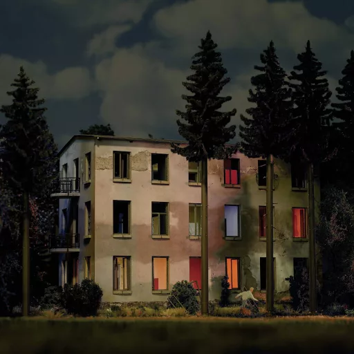 Busch 1945 H0 Elhagyott szentély