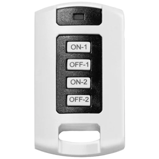 LogiLink LPS402 Rádiójel vezérlésű elosztó Fehér Védőérintkezős 1 db